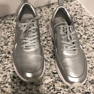 NIKE - Women’s -Size 10 - Silver Sneakers - NO BOX